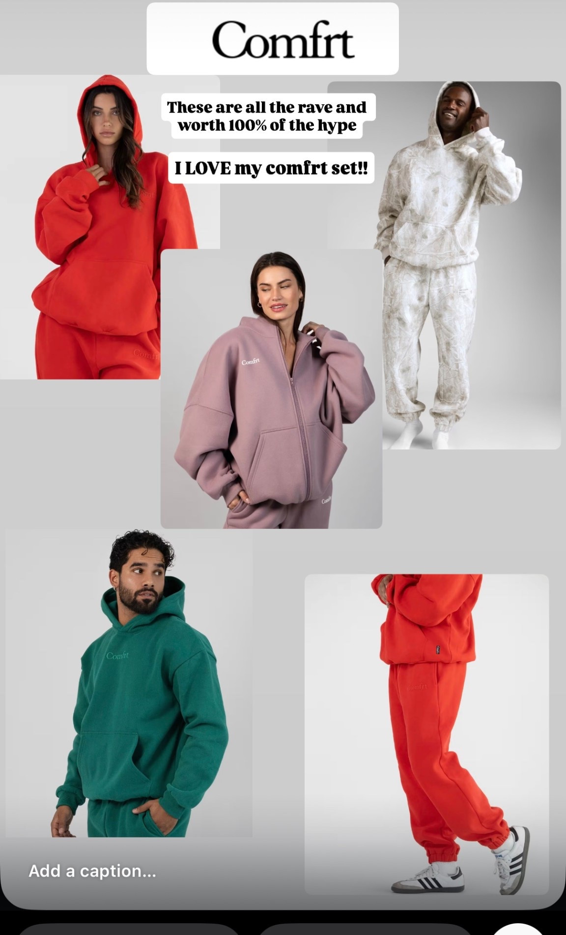 I LOVE my @comfrt set!! I wear a medium and it’s super oversized but that’s how I like mine!

#LTKHoliday #LTKCyberWeek #LTKGiftGuide