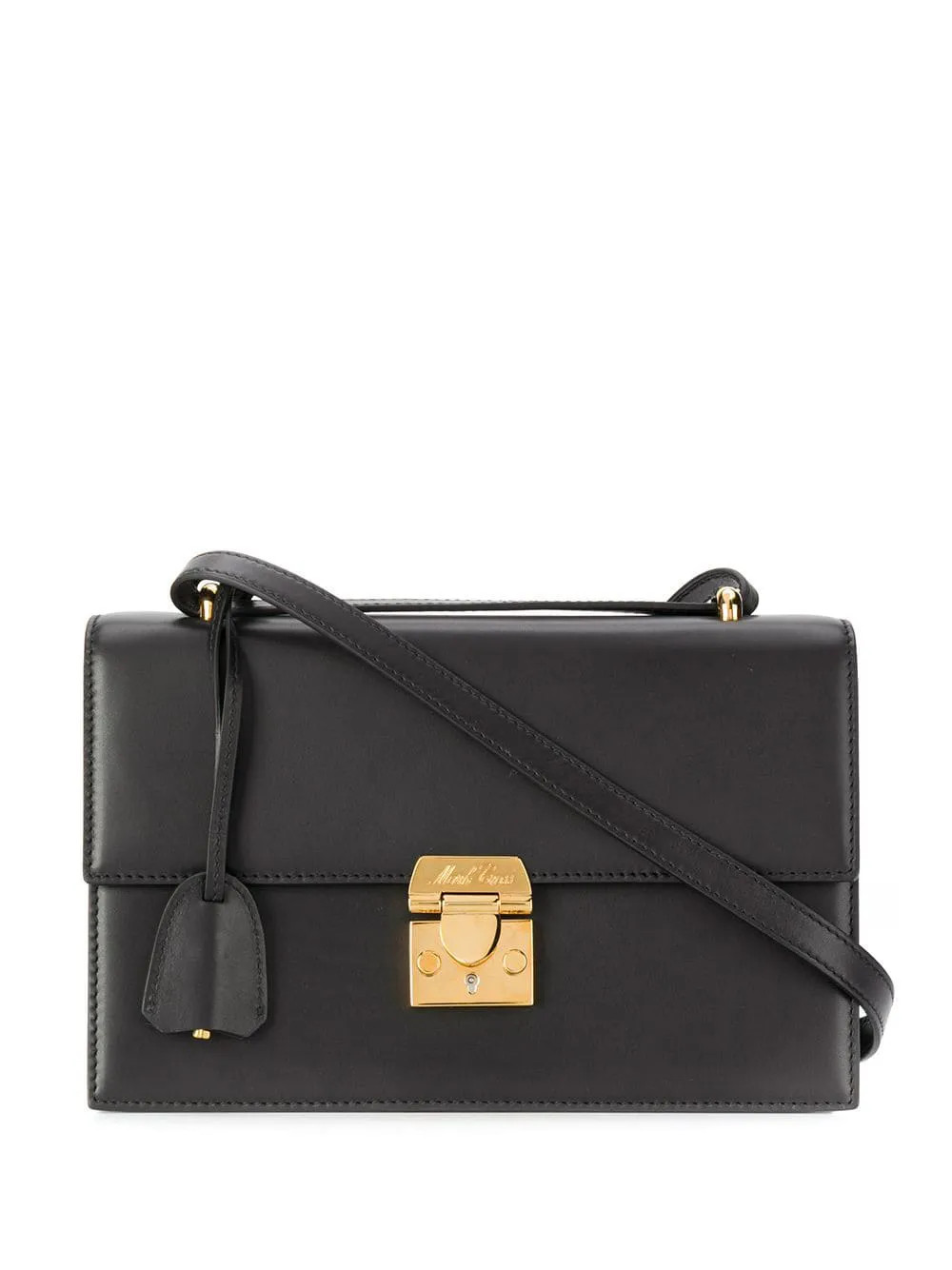 Mark Cross Downtown crossbody bag - Black | Farfetch Global
