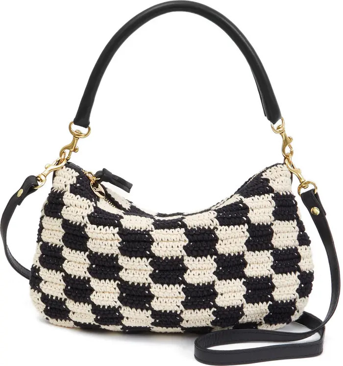 Petit Moyen Crochet Cotton Messenger Bag | Nordstrom