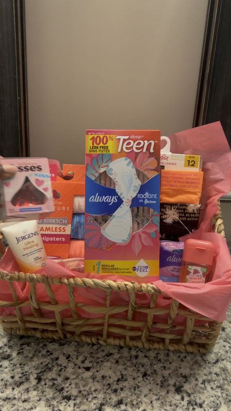Teen menstrual Kit, Teen parenting, self care, hygiene, care package, healthy care tips, 

#LTKfamily #LTKGiftGuide #LTKfindsunder50
