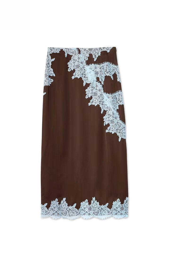 Chocolate Lily Skirt | Never Fully Dressed (UK & IE)