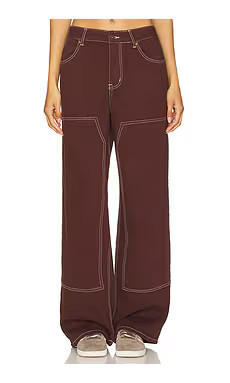 LIONESS Anchor Jeans in Chocolate from Revolve.com | Revolve Clothing (Global)