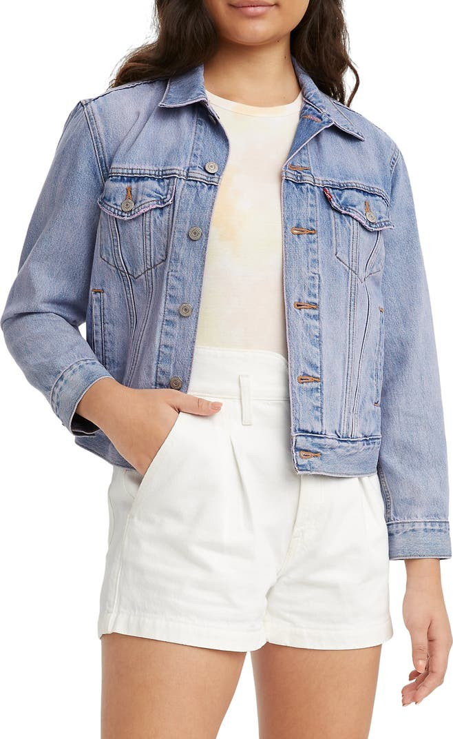 Ex-Boyfriend Denim Trucker Jacket | Nordstrom