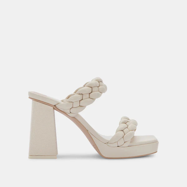ASHBY HEELS IN IVORY STELLA | DolceVita.com