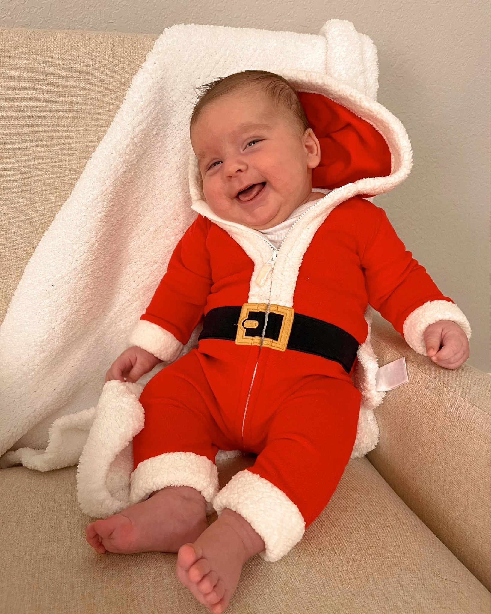 Santa (aka little @e_j_4_5) barely fitting into his suit nowadays 😂. I’ve been telling Santa to watch his calorie intake but this Mama’s Mook is too good to pass up 🐄🍪

I now get what Mama’s are talking about when they say their heart expanded after each baby ❤️ 
.

.

.

#christmas #santababy #holidays #babygirl #babyboy #newborn #babylove #momlife #babyfashion #babiesofinstagram #babyphotography #motherhood #instababy #momblog #irishtwins #toddlerlife #instadaily #motherhoodunplugged #liketoknowit #ltk #2under2

#LTKHoliday #LTKSeasonal #LTKbaby