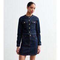 Women's Blue A-Line Mini Denim Skirt New Look | New Look (UK)