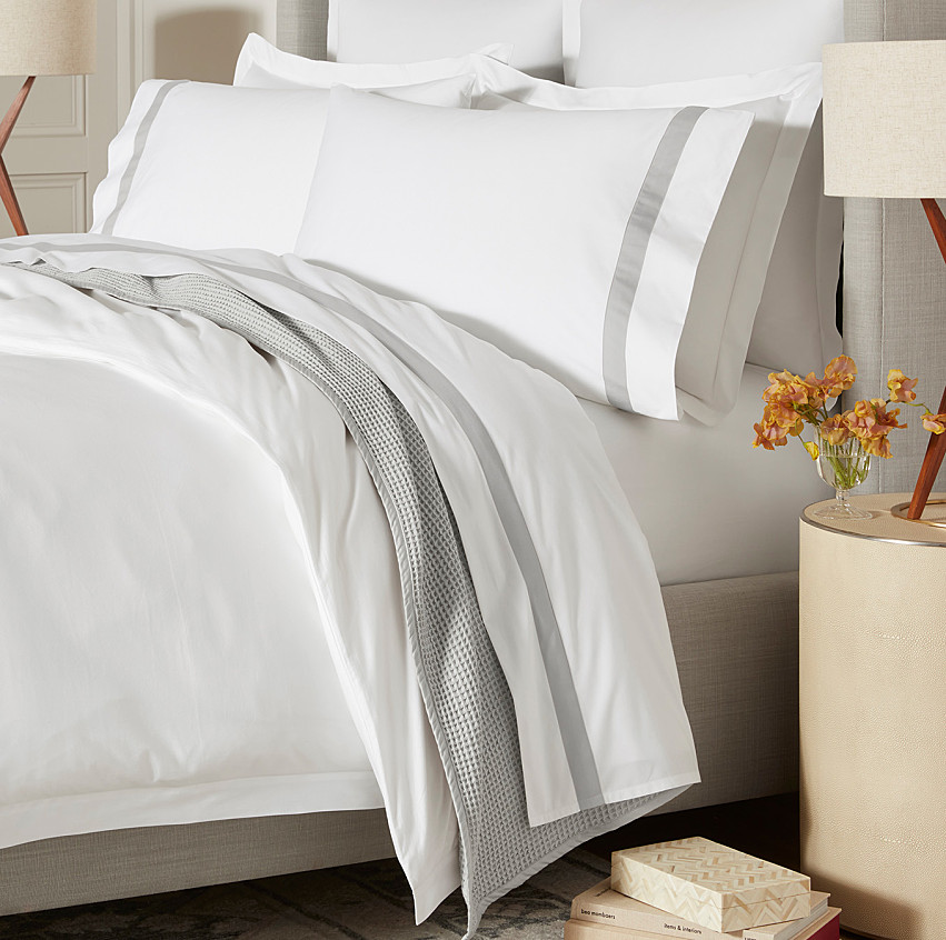 Percale Banded Sheet Set | Boll & Branch