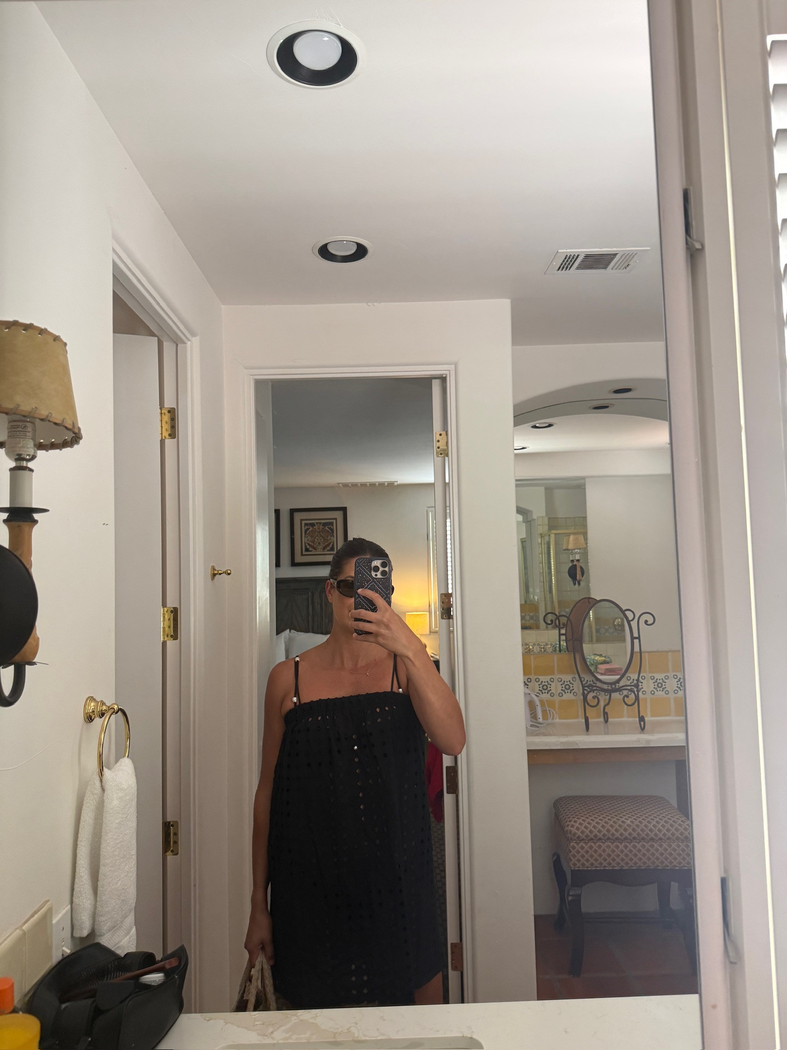 Beach outfit 🖤

TTS: M

Beach cover up, beach cover, bikini, black bikini, shell bikini, sunglasses, beach outfit, vacay outfit, Grace white

#LTKootd #LTKTravel #LTKSwim