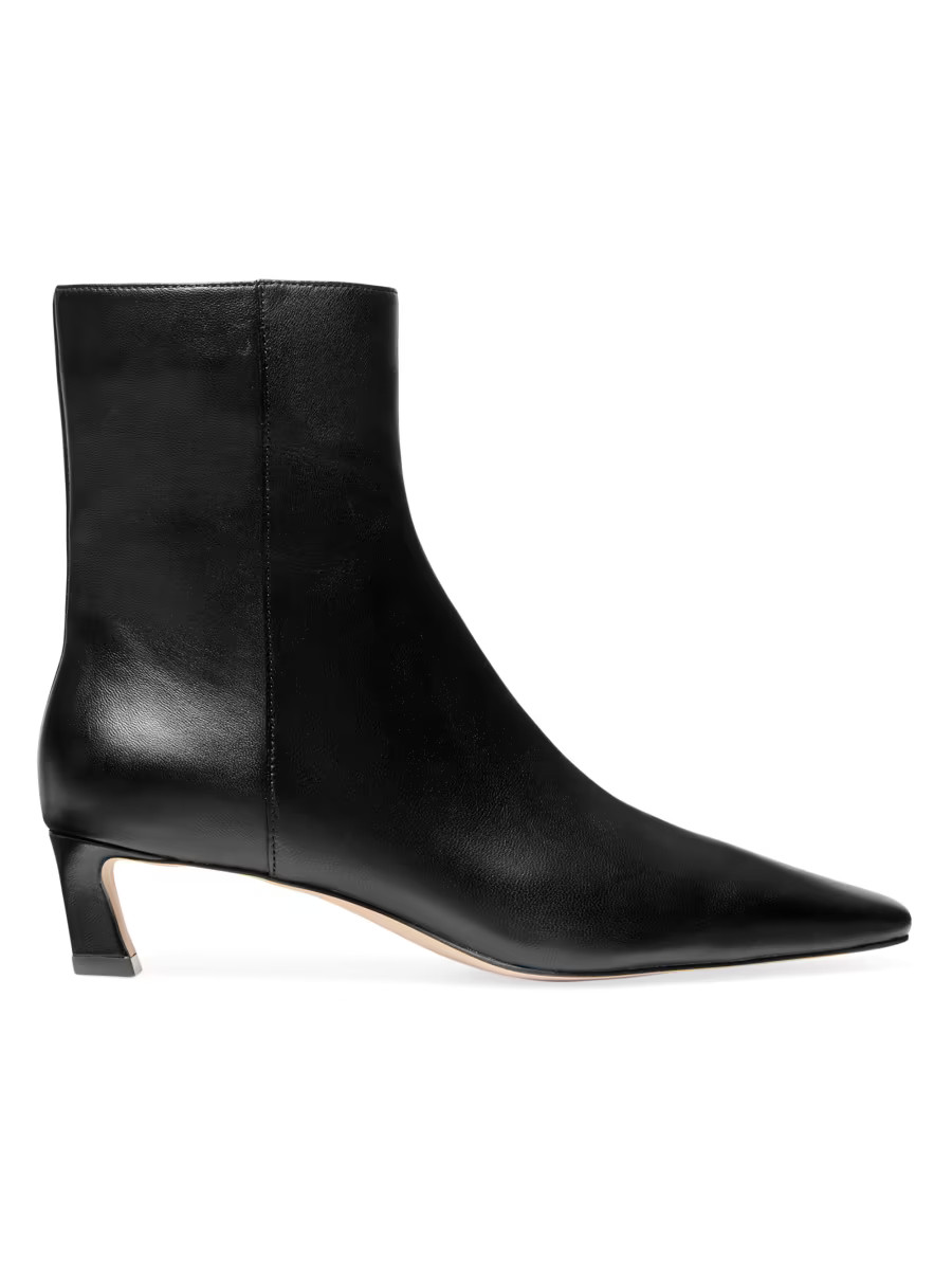 Cosmo 40MM Leather Booties | Saks Fifth Avenue