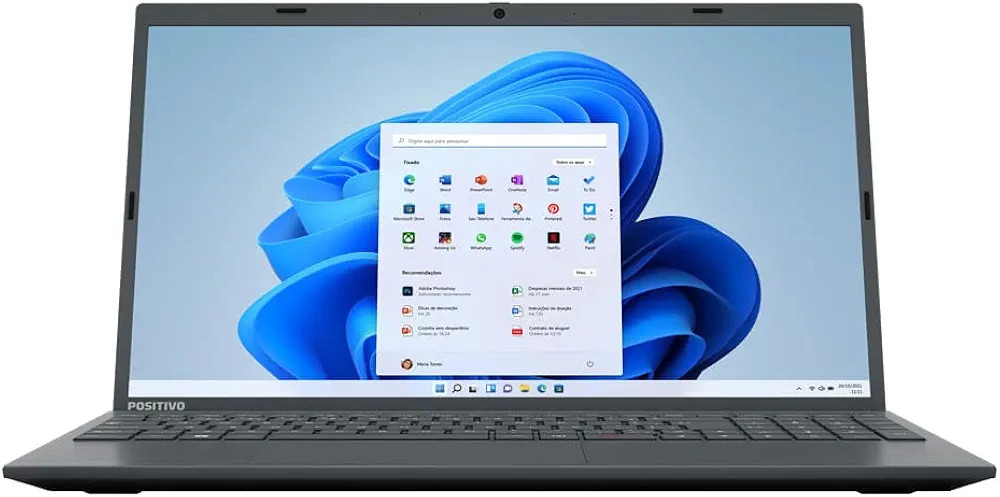 Notebook Positivo Motion C 15 Celeron 4GB 128GB Tela 15.6" Windows 11 Home com Alexa e 2 ANOS DE ... | Amazon (BR)