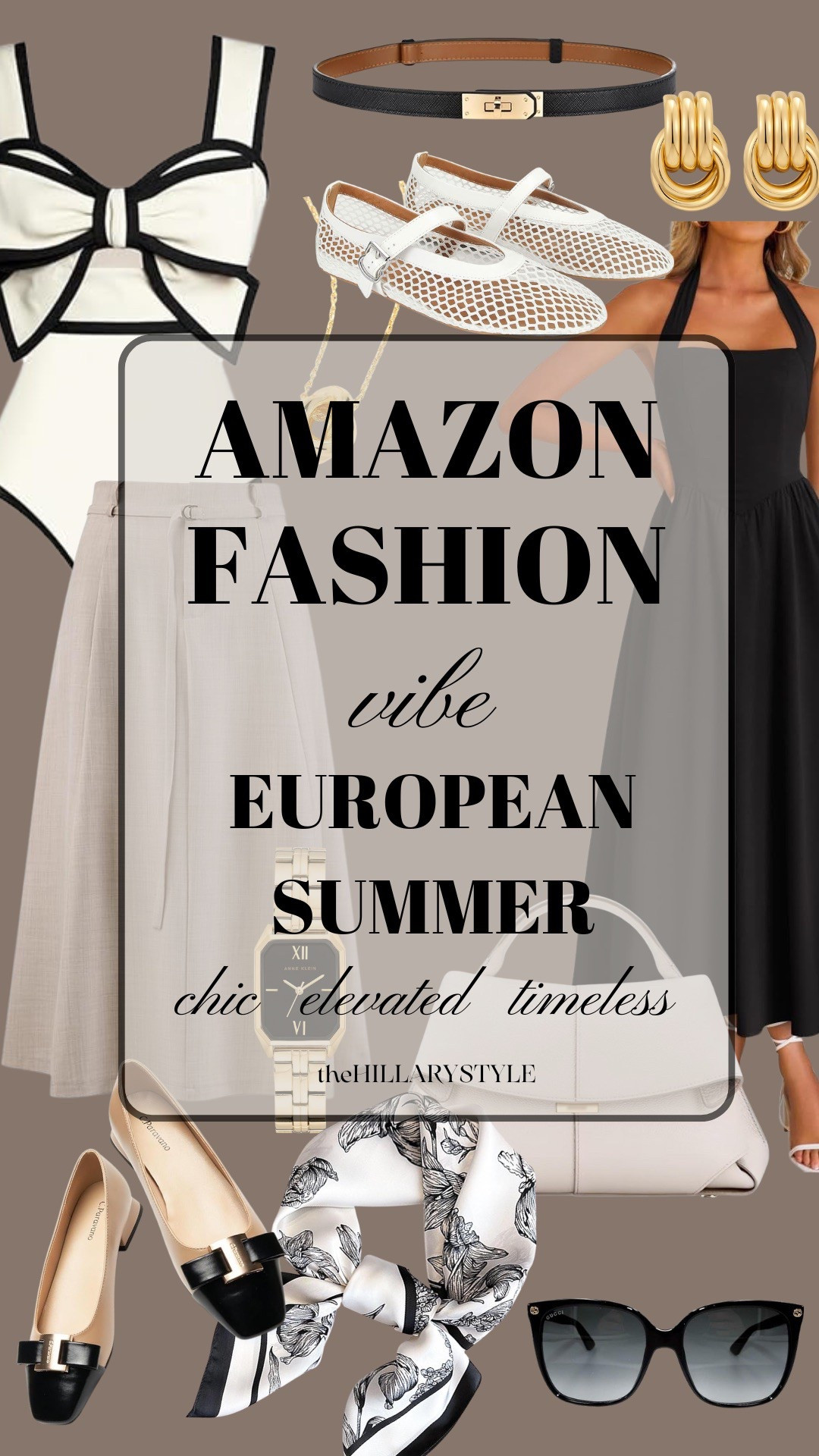 Inspired by effortless moments abroad — this Amazon fashion edit channels a European summer with timeless silhouettes and an elevated feel. Every piece is curated with versatility and ease in mind.

#LTKStyleTip #LTKSummerEdit #LTKOver40