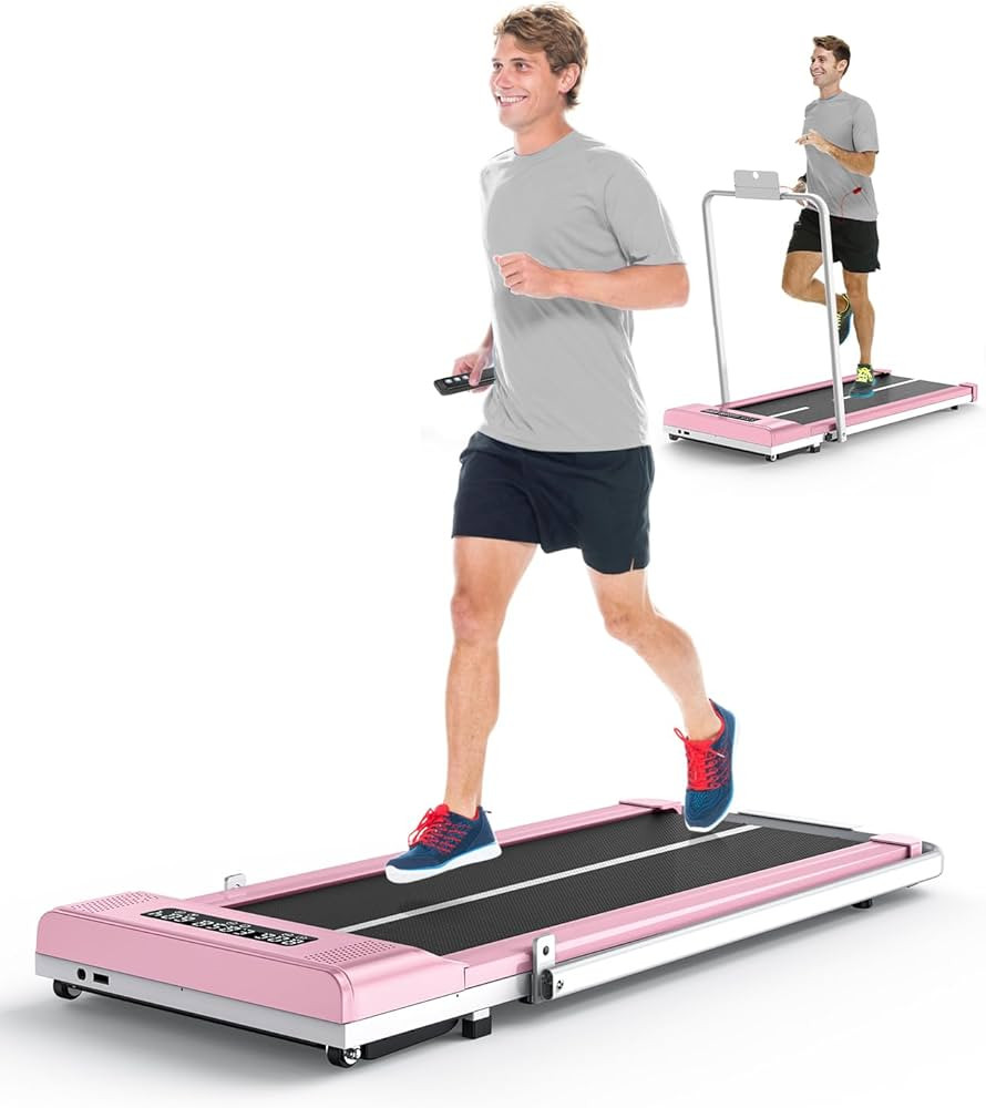 Dskeuzeew Under Desk Treadmill Walking Pad with Bluetooth&Remote, 2-in 1 Electric Treadmill Runni... | Amazon (US)