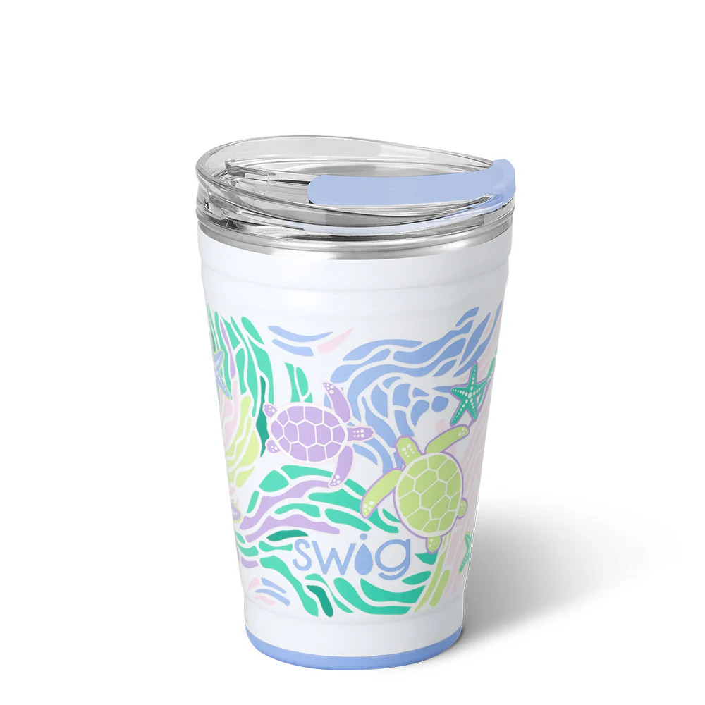 Sea Swirl Party Cup 18oz | Swig Life