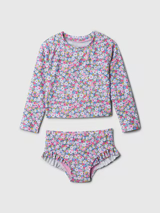 babyGap Print Rash Guard Two-Piece | Gap (US)