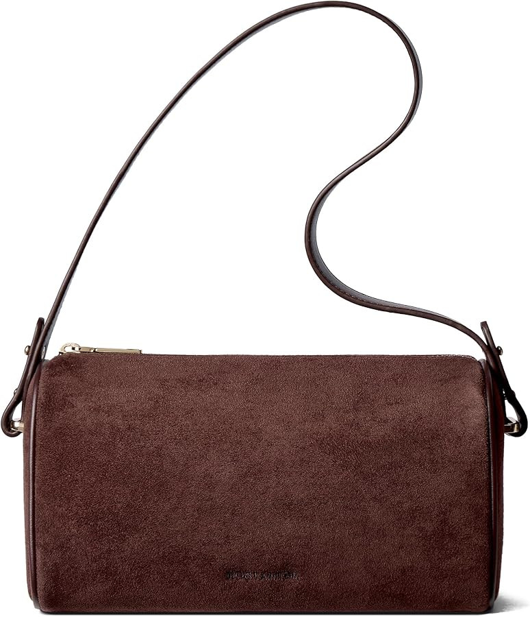 BOSTANTEN Crossbody Purses for Women Suede Leather Shoulder Purse Handbags Vintage Barrel Bag wit... | Amazon (US)