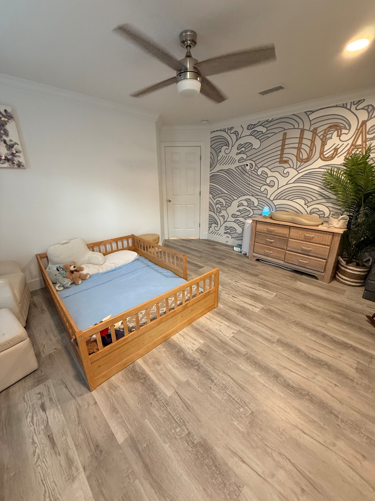 Wall art coming soon but Luca’s floor bed has been a game changer for all of us! 

#LTKKids #LTKHome #LTKBaby