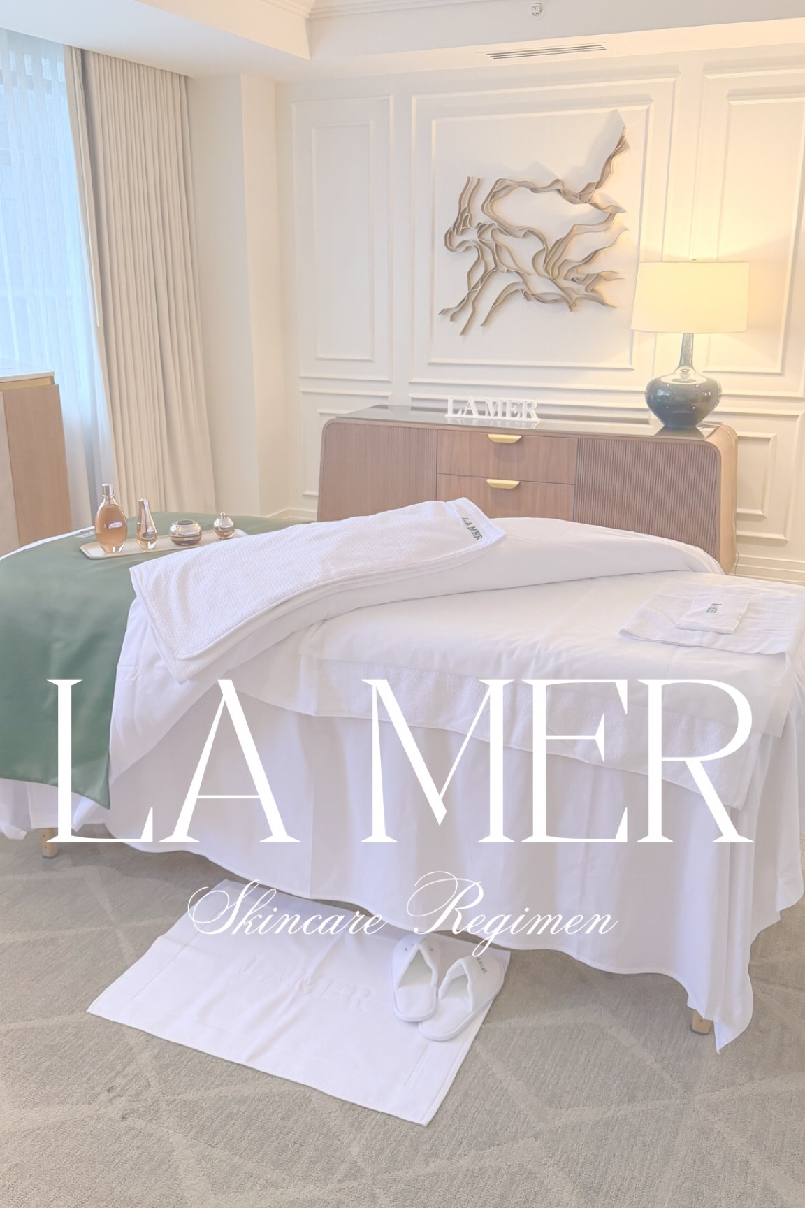 I spent a day with @lamer learning more about their products and which best suit my skin concerns 🤍 A little pampering was so appreciated during such a busy month. Linking the regimen we came up with… 