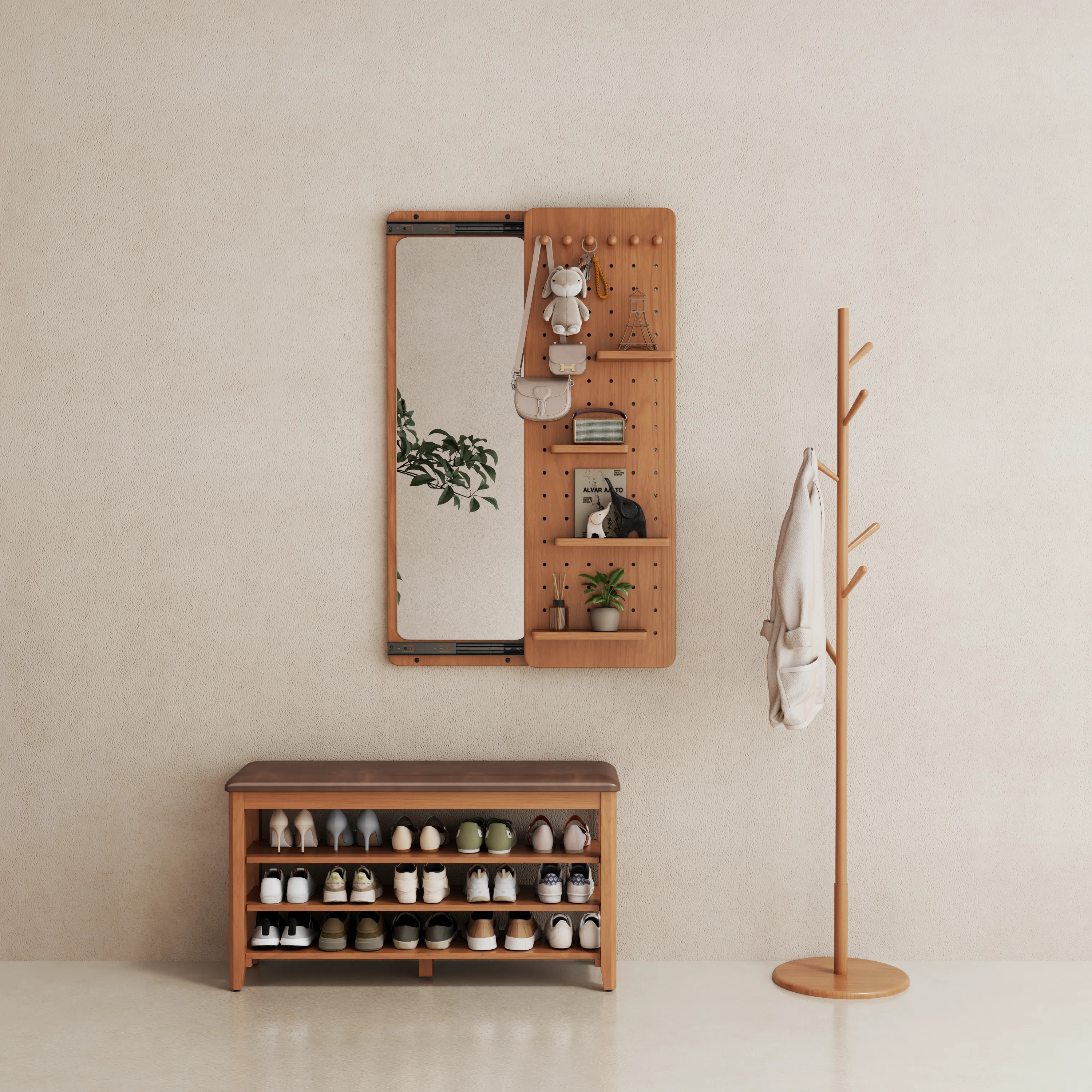 Wall Mirror with Storage | Wayfair North America