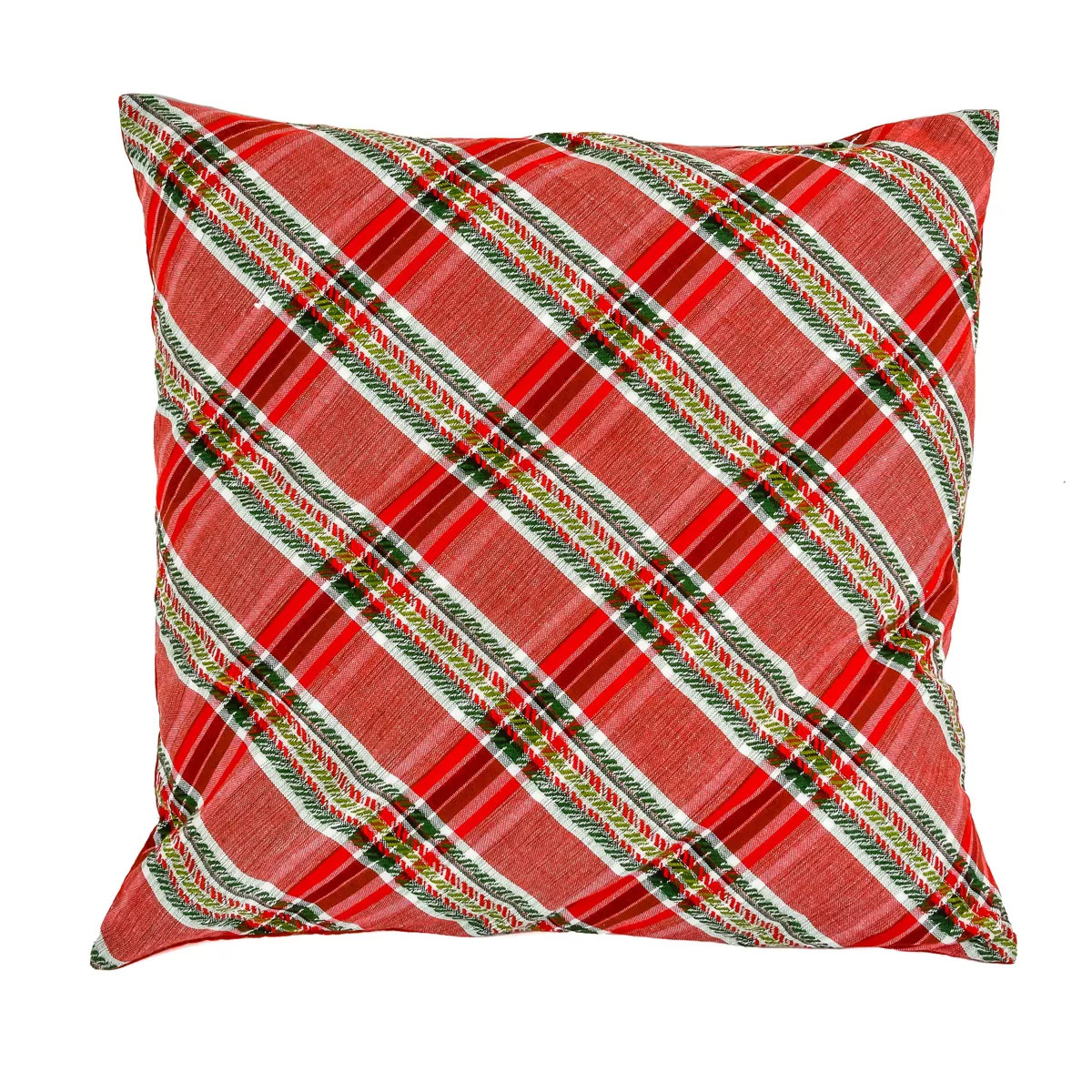 SponsoredShop all National Tree Company24" Bias Cut Red Plaid Christmas Throw Pillow - National T... | Target