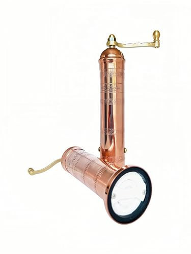 Atlas Copper Pepper Mill 9" and Salt mill 8" Set | Amazon (US)