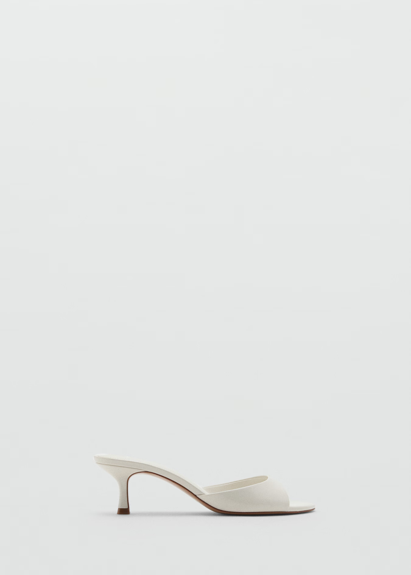 Kitten-heel sandals with strap - Women | MANGO United Kingdom | MANGO (UK)