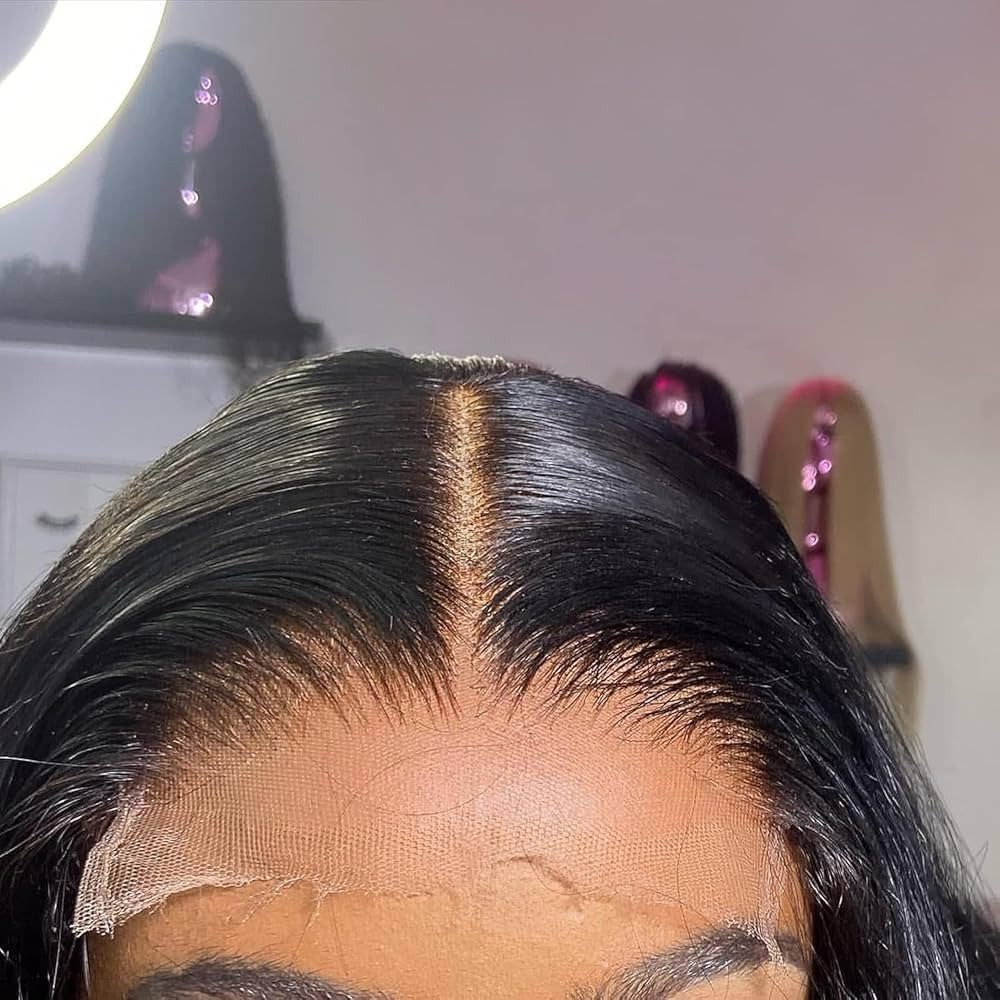 BEEOS 5x5 Skinlike Real HD Lace Closure, 0.10mm Ultra-thin Invisible HD Lace Single Knot Pre-Pluc... | Amazon (US)