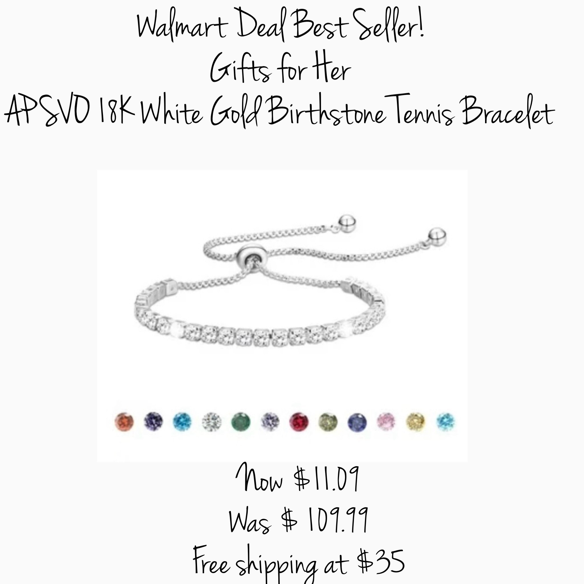 Best seller! It makes the perfect gift. Birthstone bracelet, tennis bracelet, birth stones, gift guide, gifts for her

#LTKSaleAlert #LTKFindsUnder50 #LTKGiftGuide