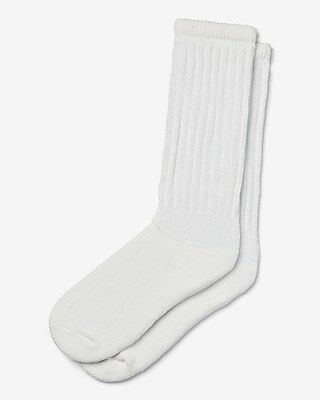 Slouchy Crew Socks | Express