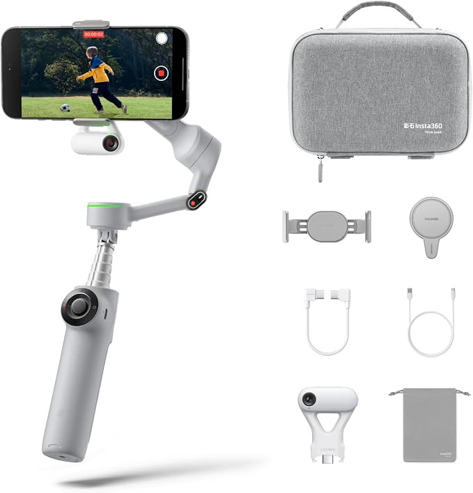 Insta360 Flow 2 Pro Phone Gimbal Stabilizer for iPhone & Android, AI Phone Gimbal, Phone Stabiliz... | Amazon (US)
