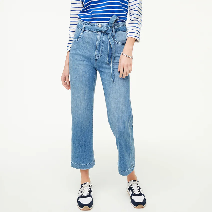 Paper-bag jean in signature stretch | J.Crew Factory