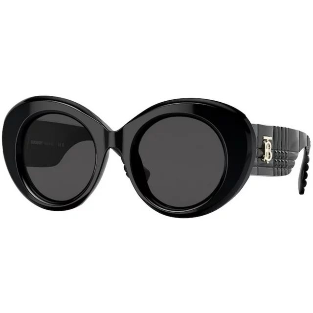 Burberry Margot Women's Black Oversize Round Sunglasses | Walmart (US)