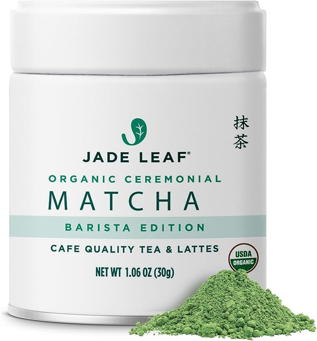 Jade Leaf Matcha Organic Premium Ceremonial Grade Matcha Green Tea Powder - Japanese - Culinary, ... | Amazon (US)