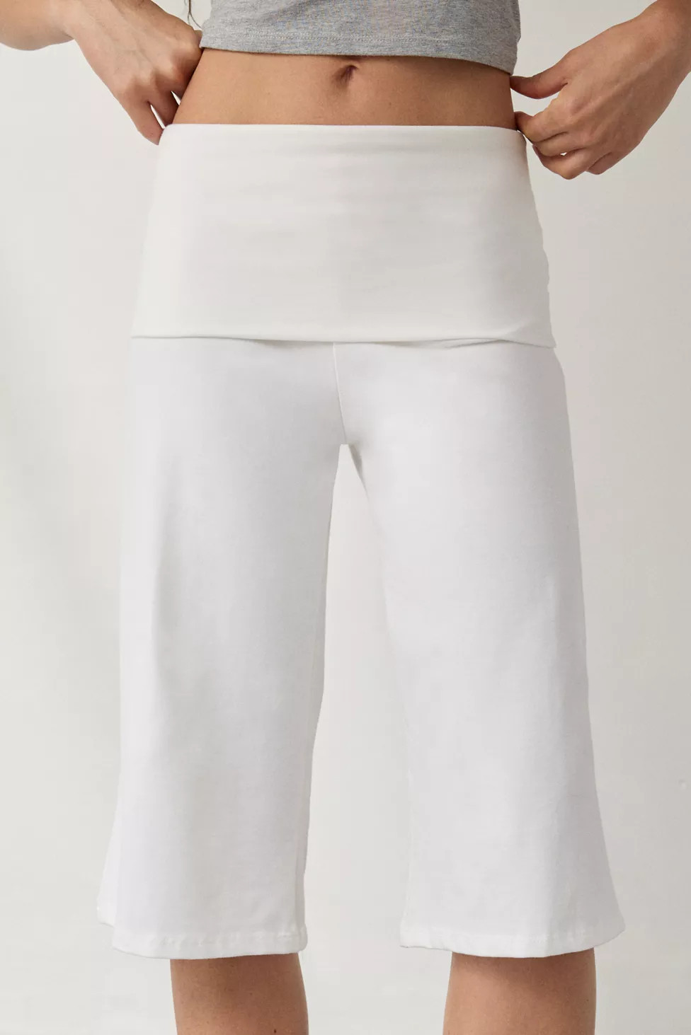 Out From Under Bec Wide Leg Yoga Short | Urban Outfitters (US and RoW)