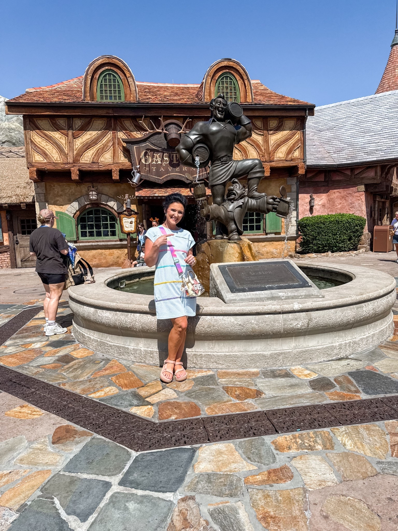 WDW Magic Kingdom • Cutest Dress from Amazon! Love the little pop of sequins and it was SO comfortable while walking around the park! Watch it for SALE! (I got mine for $12!!!) 

#LTKTravel #LTKFindsUnder100 #LTKFindsUnder50