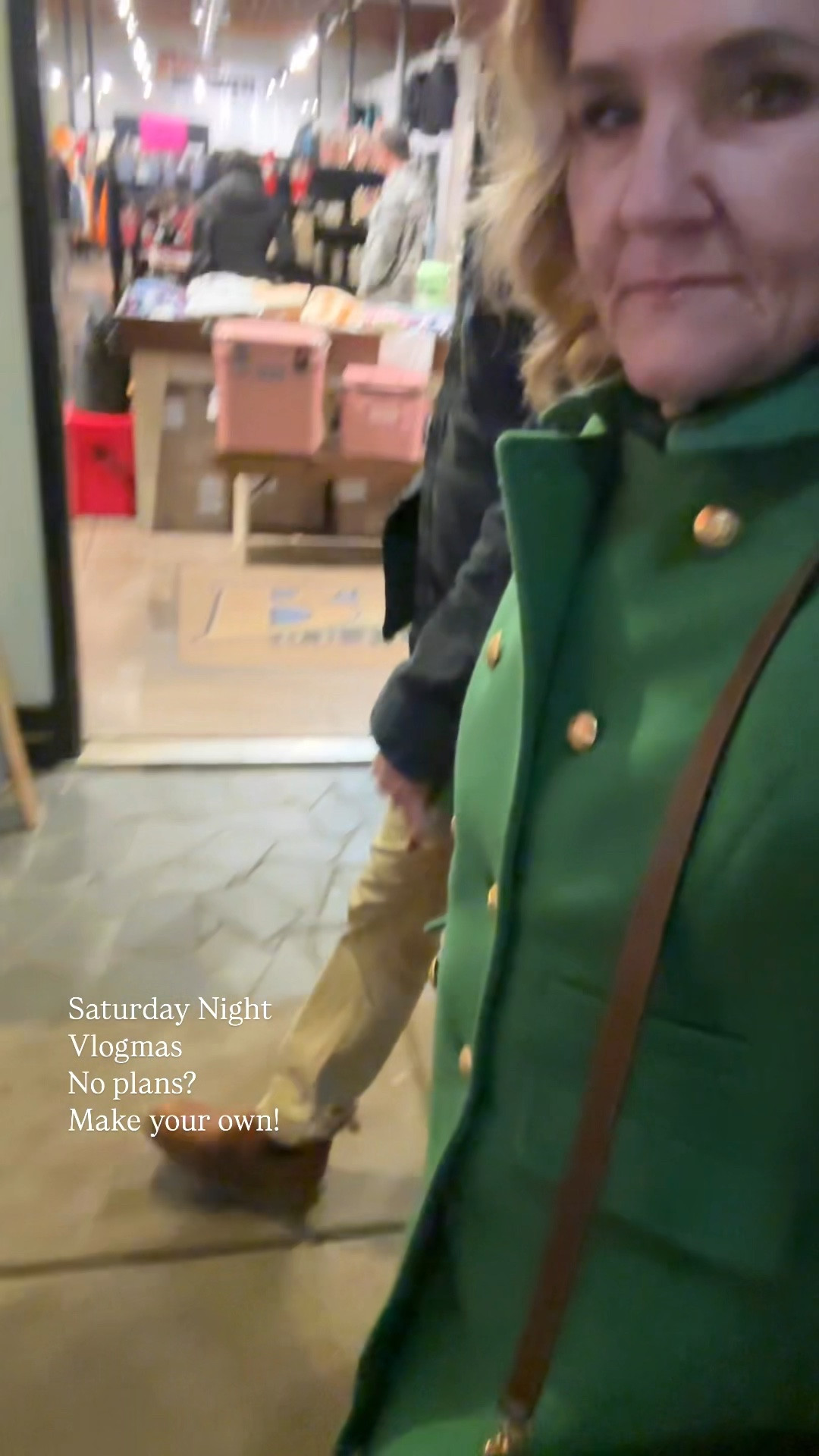 Coat is a bit of a splurge but 40% off! Wearing a 10 petite. It’s hard to find a tailored coat and this is lovely. Plus tonight, $50 off a $200+ order! 

Jeans are sequined embellished. Tts. I am in a 30/10 and they’re a relaxed fit. I’d get your true size. 

Sweater size medium. 

Boots are waterproof. But you have to size up a full size. 

Holiday outfit, Talbots coat, green coat, winter jacket, Anthropologie, Colette, jeans, embellished  jeans, black booties Dolce Vita booties sequin embellished jeans vlog vlogmas holiday casual gifts for her 

#LTKOver40 #LTKWatchNow #LTKHoliday