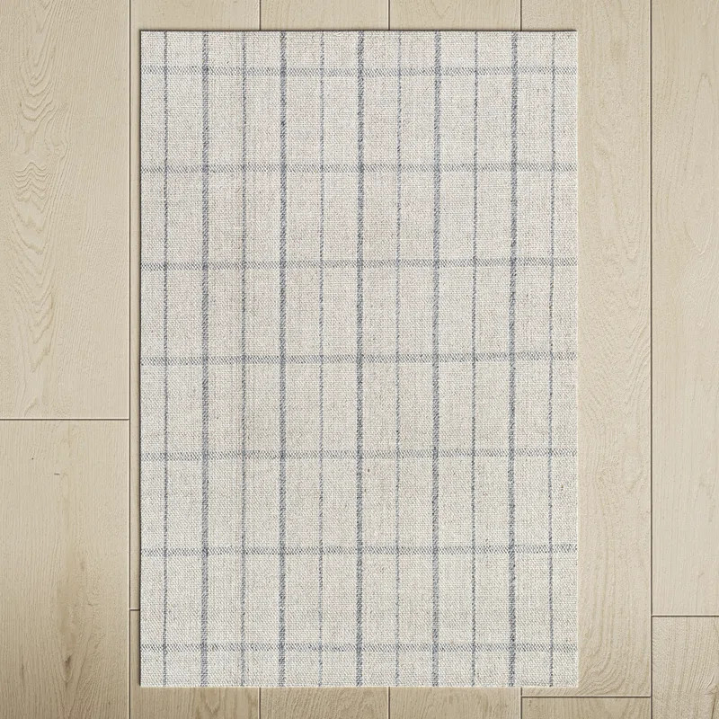 Mathers Wool White/Gray Rug | Wayfair North America
