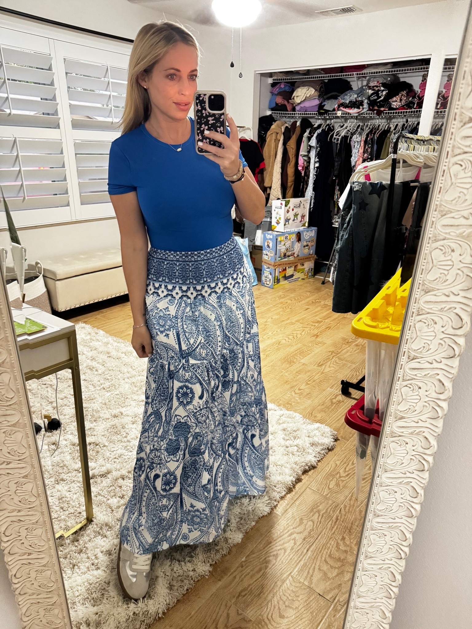 Maxi skirt outfit 

#LTKootd #LTKMidsize #LTKFindsUnder50