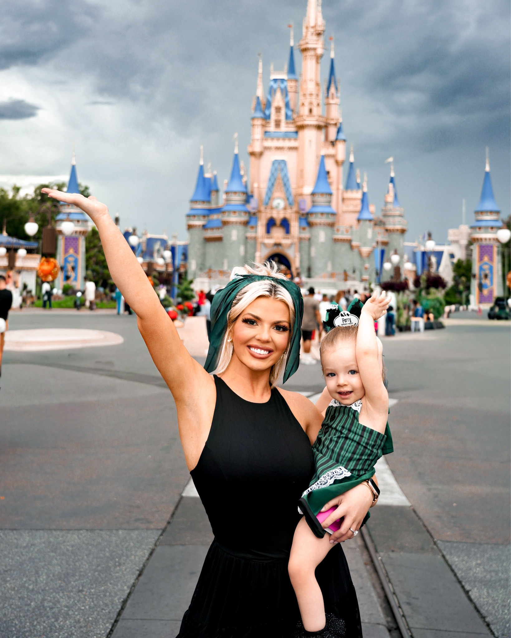 Haunted Mansion Disney bound! Perfect for Mickey Not So Scary Halloween Party! 
Wearing a medium could’ve done a small. 🖤
Disney, Disney World, Disney Bound, haunted mansion. 

#LTKKids #LTKFindsUnder50 #LTKFamily