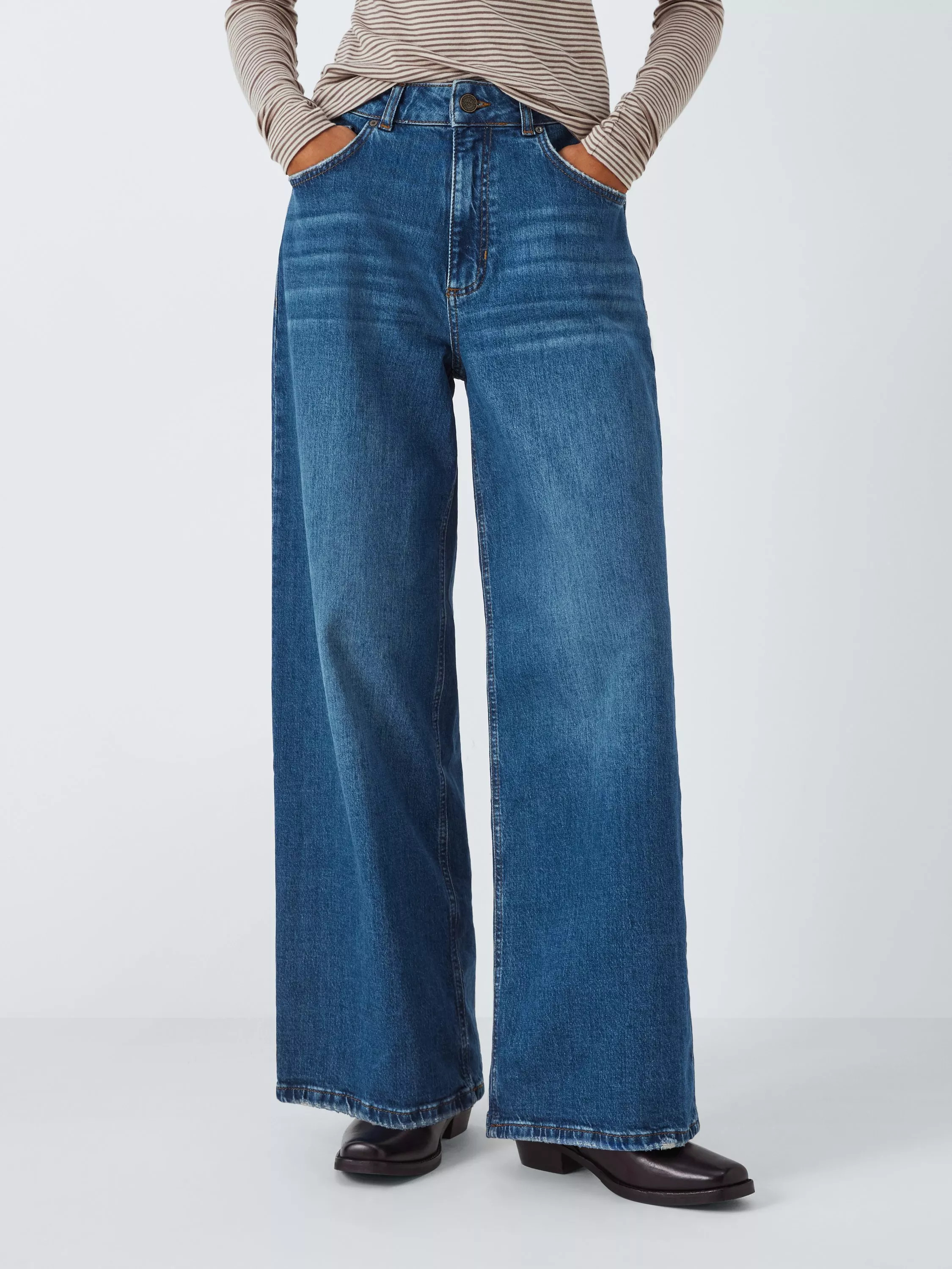 AND/OR Westlake Wide Leg Jeans | John Lewis (UK)