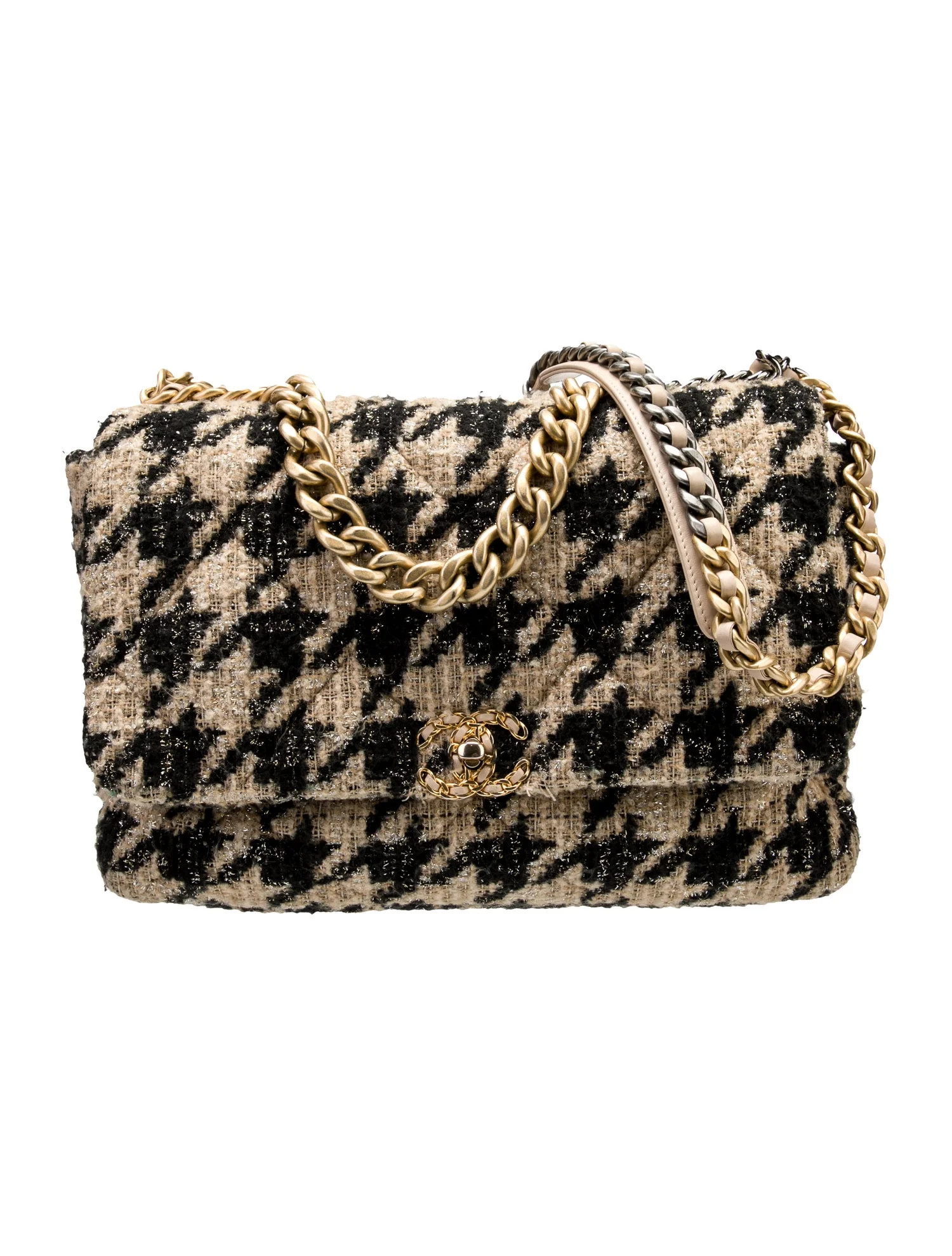 Tweed Maxi 19 Flap Bag | The RealReal