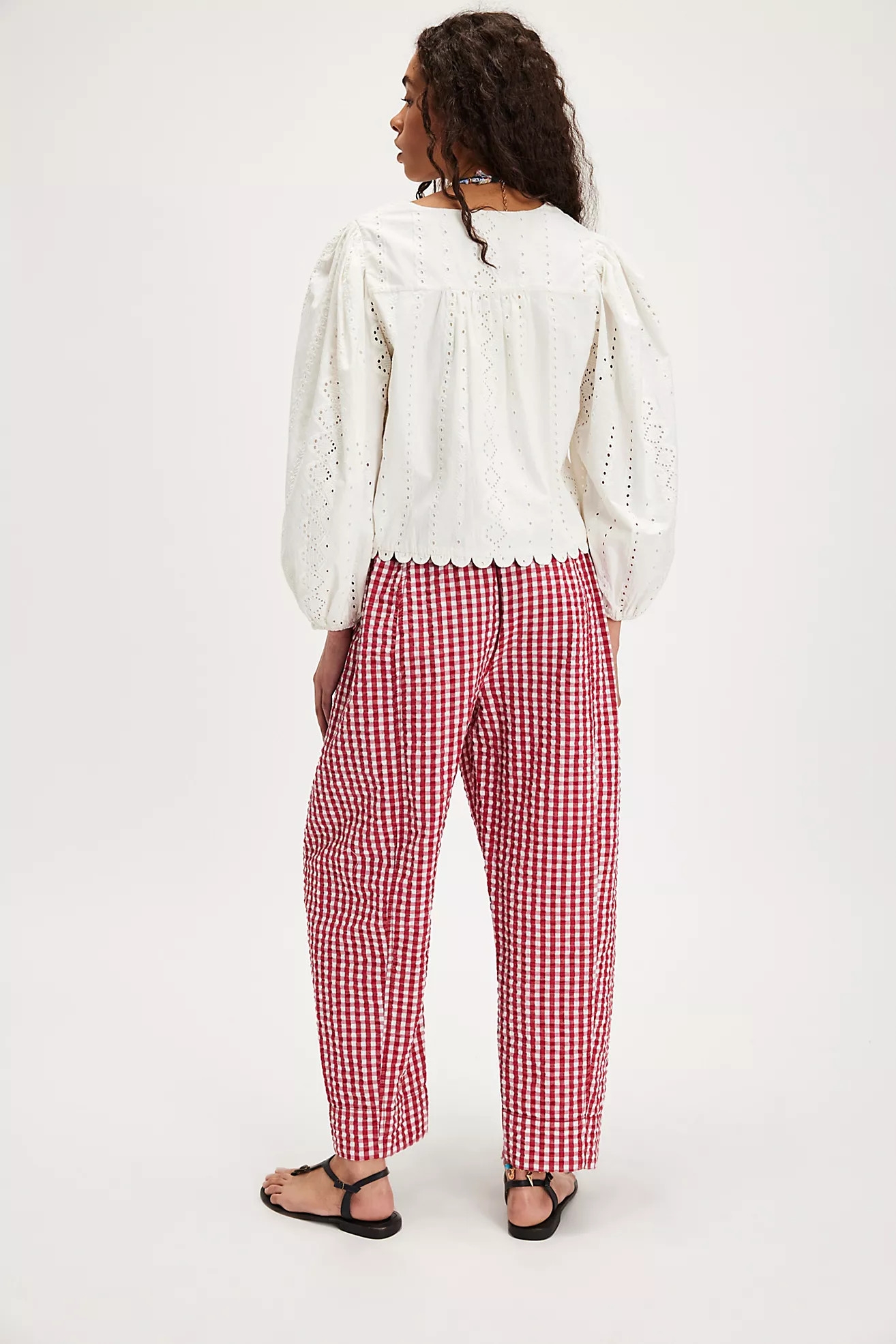 Preppy Gingham Pants | Free People (Global - UK&FR Excluded)