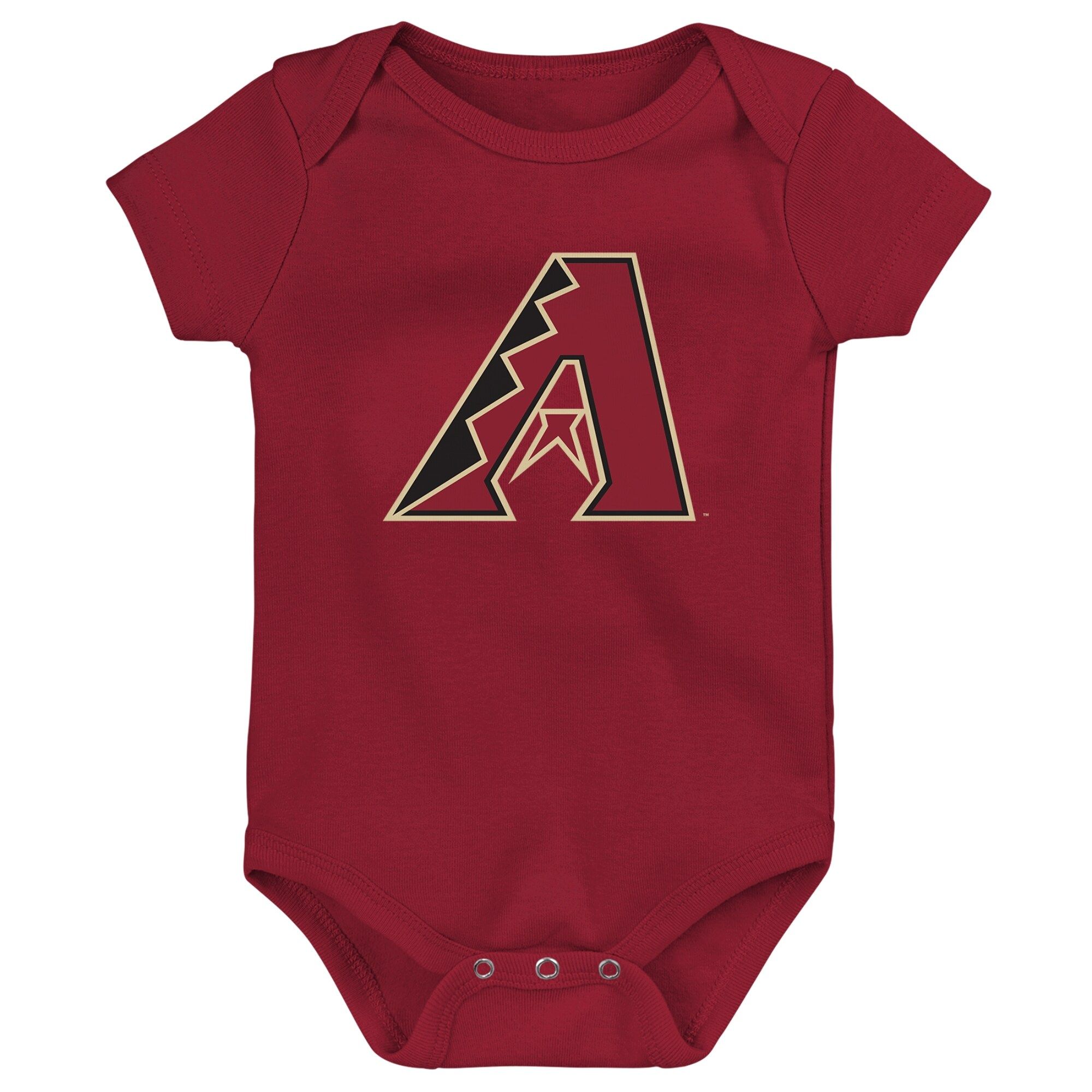 Newborn & Infant Arizona Diamondbacks Red Primary Team Logo Bodysuit | MLB Shop