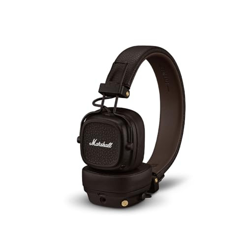 Marshall Major V On-Ear Wireless Bluetooth Headphones - Brown | Amazon (US)