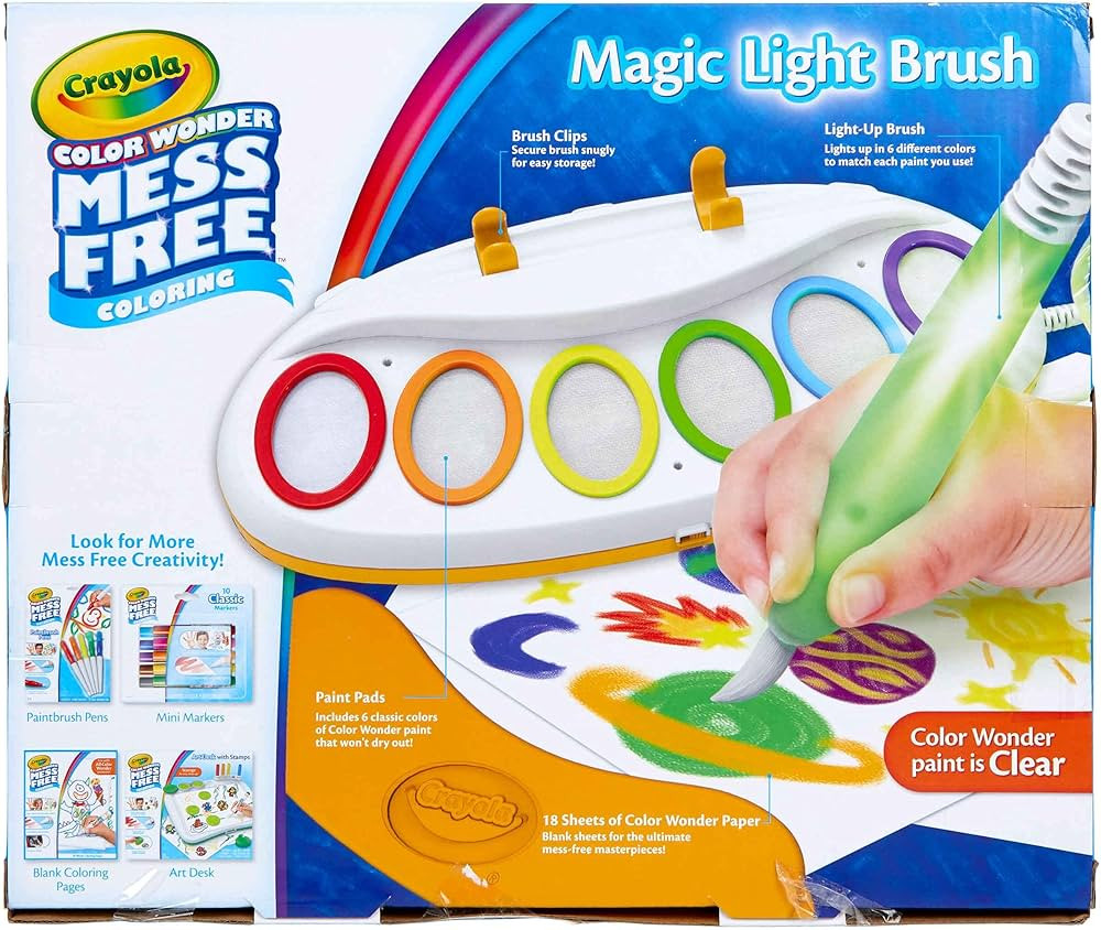 Crayola Color Wonder Magic Light Brush | Amazon (US)