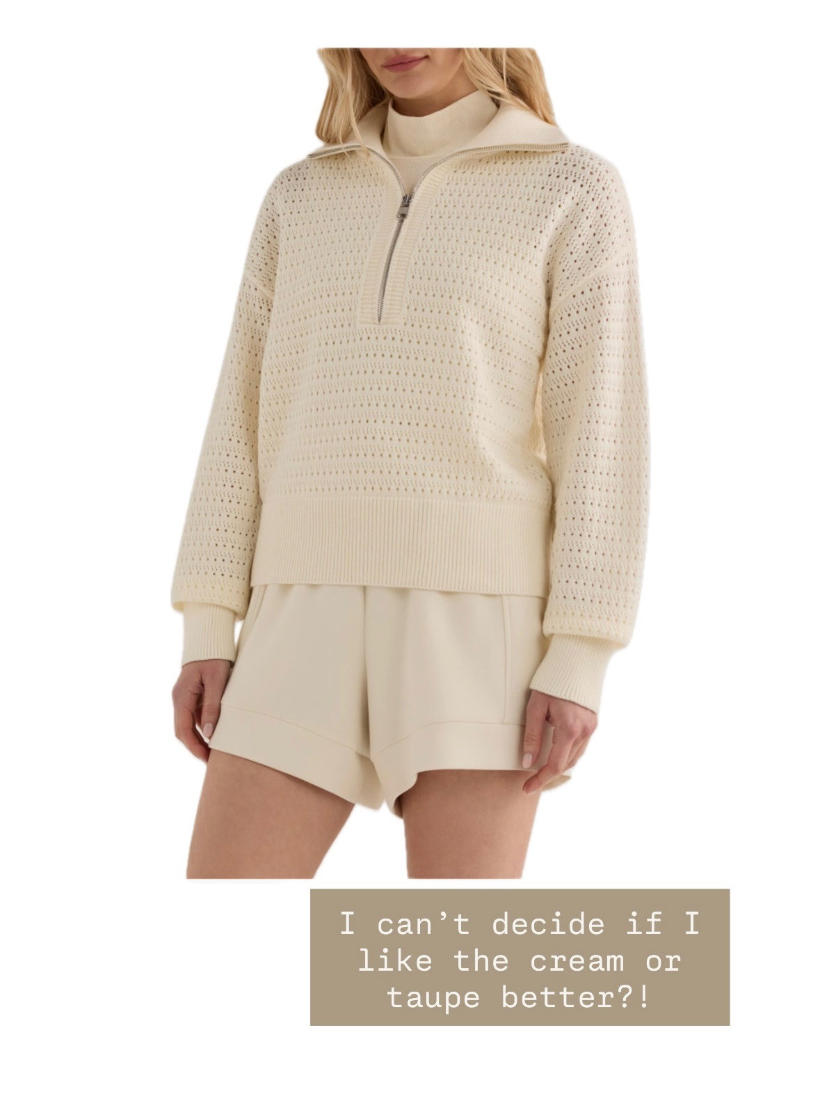 Trying to decide which new color I want in this crochet Varley pullover that's part of the NSale!

Loverly Grey, Nordstorm anniversary sale, NSale, pullover, athleisure, loungewear 

 #LTKSaleAlert