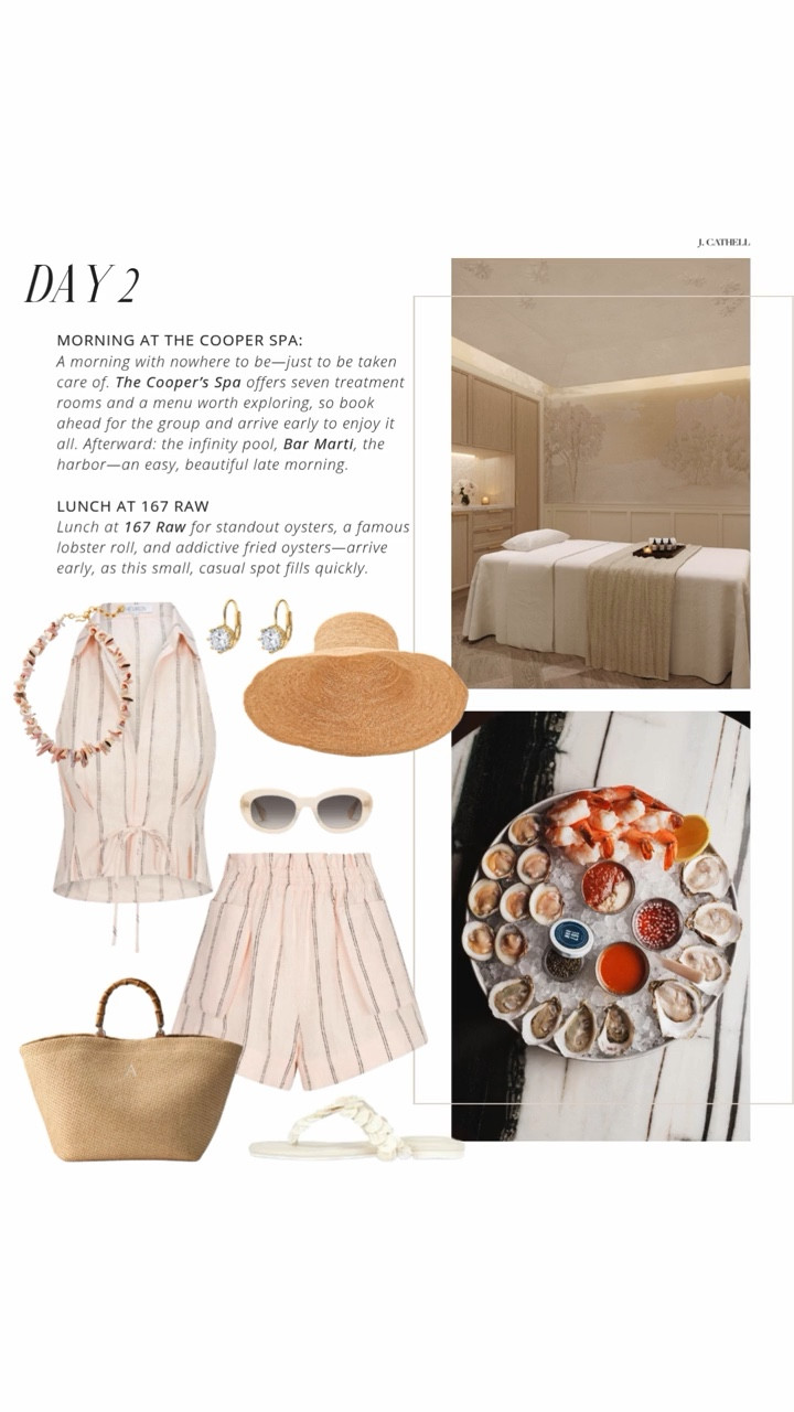 The ultimate Charleston girls trip 🤍🌸

Three nights at The Cooper, waterfront views, sunset yacht charters, the best restaurants in the city, and shopping you’ll be thinking about long after you leave. This is Charleston done the right way—elevated, intentional, and so much fun.

Sharing the looks I’d pack for it all—from daytime exploring to dressed-up dinners and everything in between. Save this for your next trip and tap to shop. ✨#CharlestonSC #GirlsTrip #LuxuryTravel #SouthernStyle #VacationStyle #LTKFinds
 

 



#LTKOver40 #LTKTravel #LTKootd