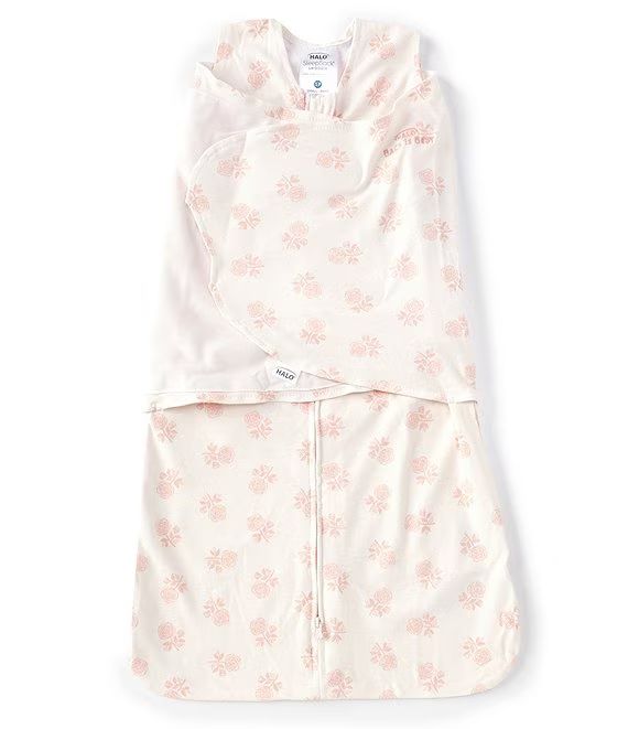 Baby Girls Newborn-6 Months SleepSack® Swaddle Wearable Blanket - Rose Toss Blush | Dillard's