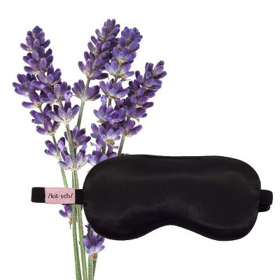 Kitsch The Lavender Weighted Satin Eye Mask | Target