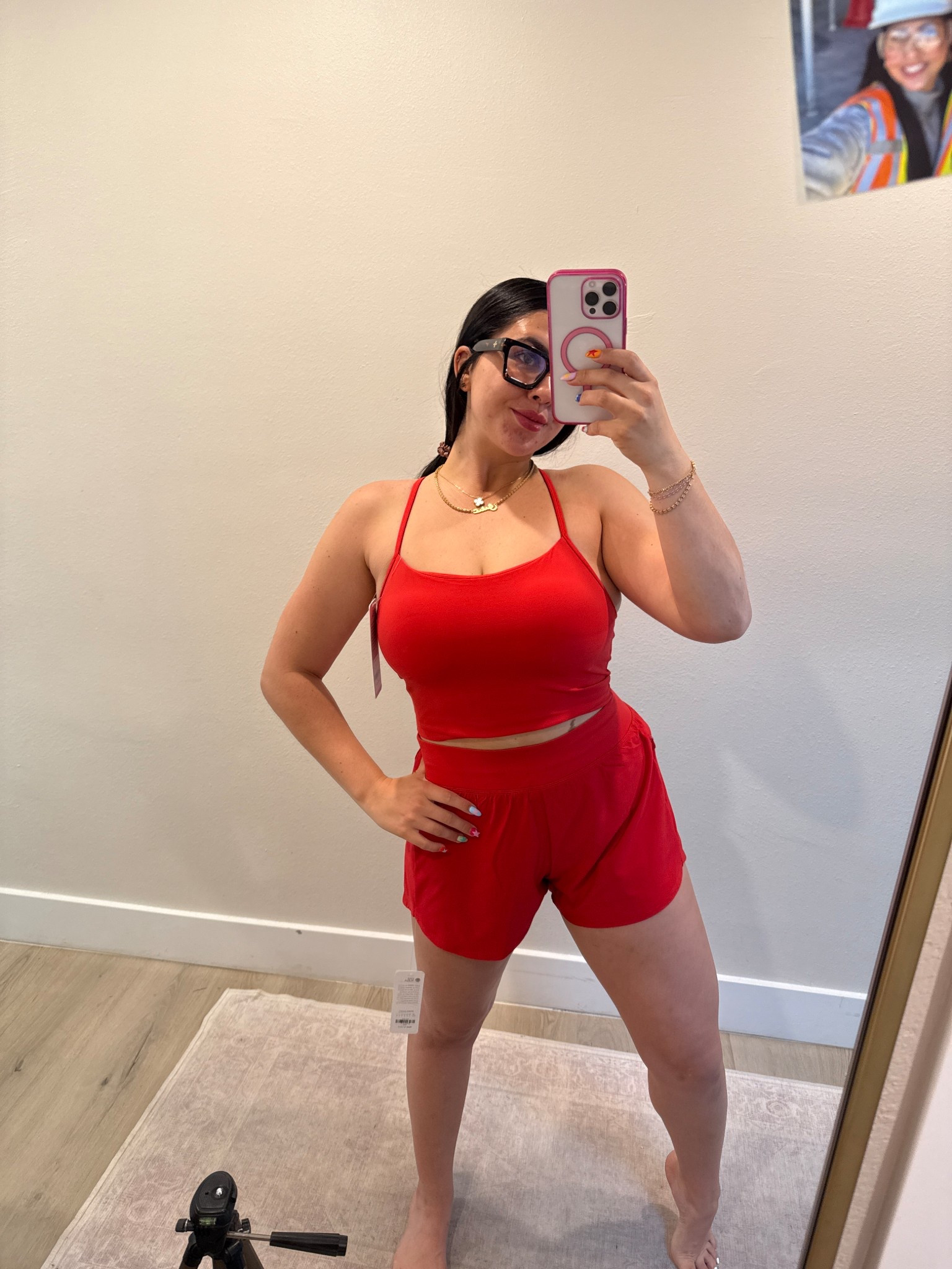 AMAZON CRZ yoga matching set! Fits SO well. Comes in multiple colors & I LOVE the style. #amazonfinds 

#LTKStyleTip #LTKFindsUnder50 #LTKActive