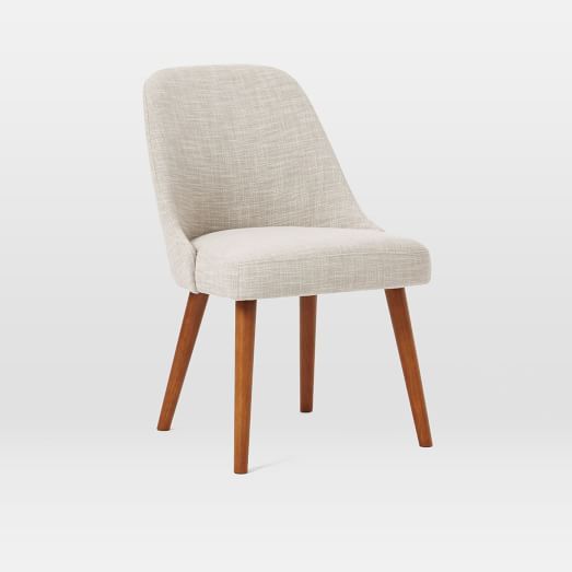 Mid-Century Upholstered Dining Chair | West Elm (US)